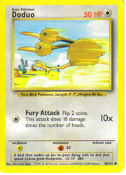Doduo in the Pokémon Trading Card Game.