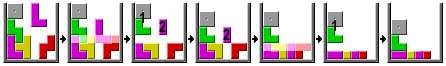 Tetris gravity (natural)