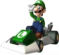 Luigi in Mario Kart DS