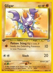 Gligar in the Pokémon Trading Card Game.