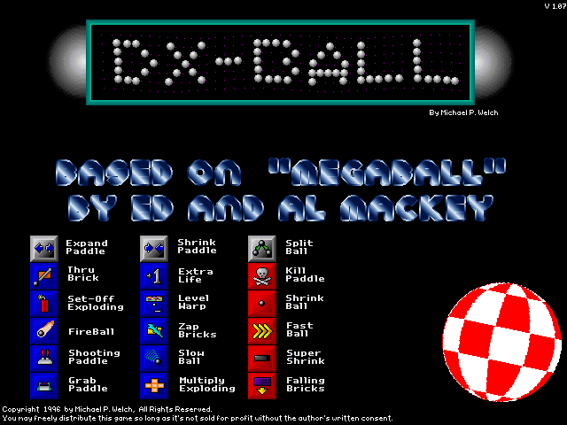 computer game dx ball
