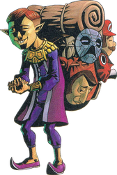 Happy Mask Salesman Artwork (Majora's Mask)