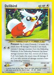 Delibird in the Pokémon Trading Card Game.