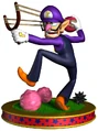 Waluigi as he appears in Mario Party 5.