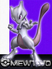 Mewtwo in SSBM.