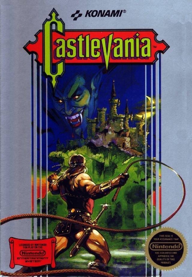 The Castlevania Series (Part 1: The NES Era) - Cover Art Museum