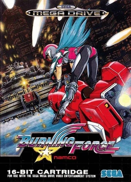 Burning Force Sega Mega Drive