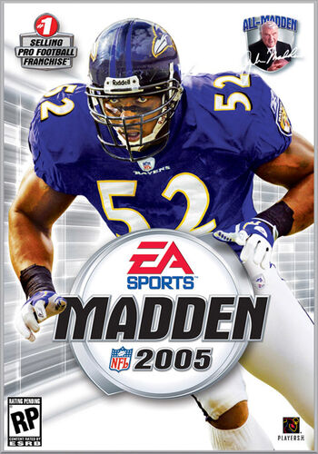 Madden NFL 2005 box