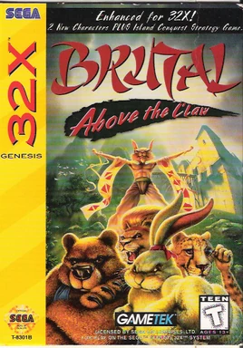 Front-Cover-Brutal-Above-the-Claw-NA-32X