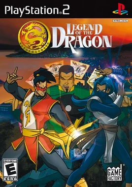 Legend of Dragon PS2 Box art