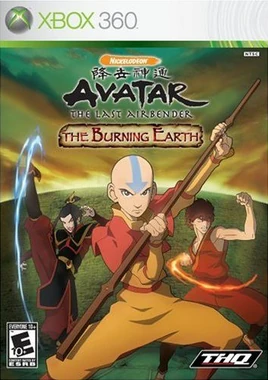 Avatar - The Last Airbender - The Burning Earth Coverart