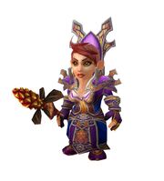 World of Warcraft Gnome Female Mage Updated