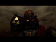 Ganon with triforce