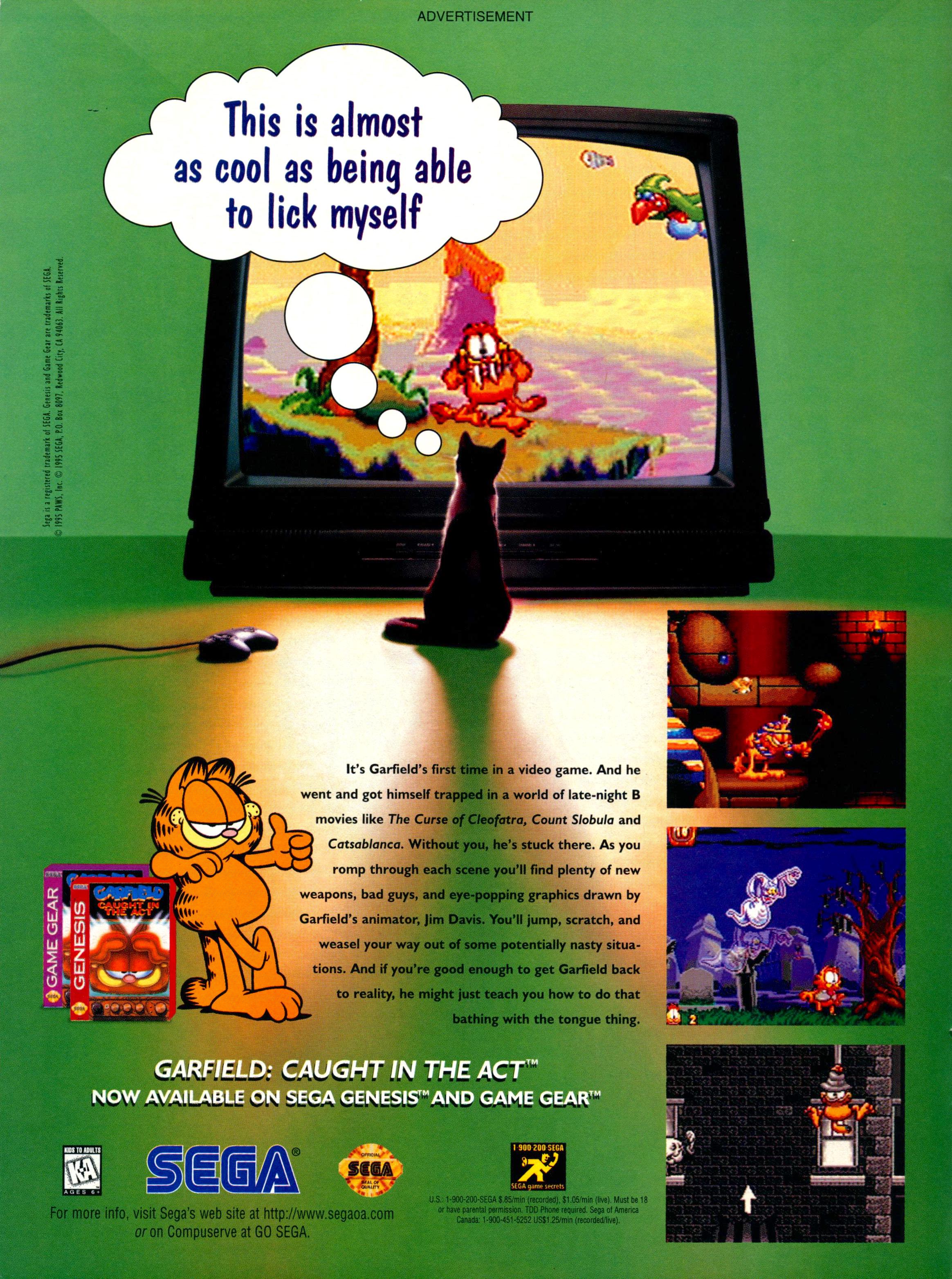 Garfield Caught In The Act Codex Gamicus Humanity S Collective Gaming Knowledge At Your Fingertips