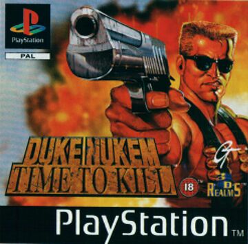 DUKE NUKEM TIME TO KILL. 北米版　PlayStation ps1_duke_nukem_time_to_kill-