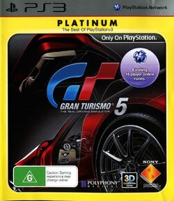 Gran Turismo 5 (PS3) - The Cover Project