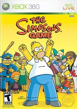 Simpsons game