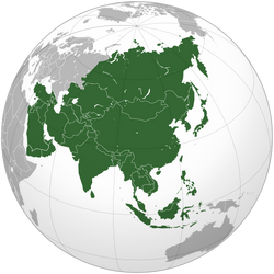 Asia (orthographic projection)