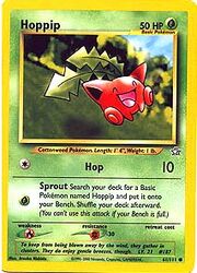 Hoppip in the Pokémon Trading Card Game.