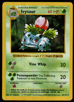 Ivysaur tcg