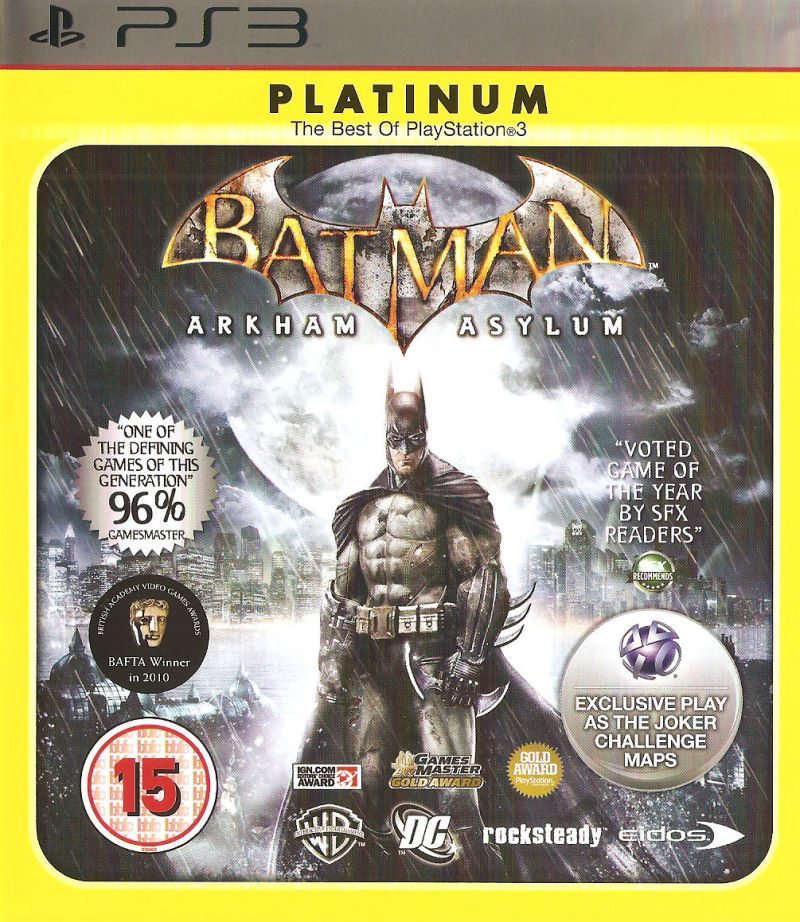 Batman: Arkham Asylum/Covers - Codex Gamicus - Humanity's collective gaming  knowledge at your fingertips.