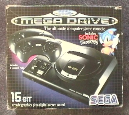 Sega Mega Drive Launch Edition Black Console (NTSC) for sale