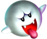 Artwork of a Boo for Luigi's Mansion