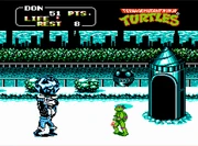 The Snowfield level added to the NES port.