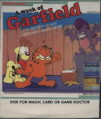 A Week of Garfield  Garfield no Isshūkan: A Week of Garfield para NES  (1989)