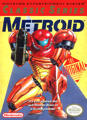 NES Metroid Classic box