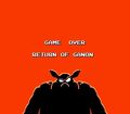 While Ganon never appears as a character in Zelda II: The Adventure of Link, he does come back to life if Link fails in his quest. The "Game Over" screen shows this, along with a digitized laugh that sent chills up the spine of many a young gamer.