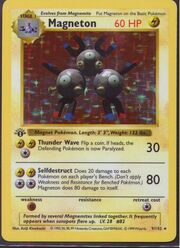 Magneton in the Pokémon Trading Card Game.
