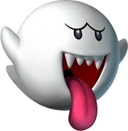 Boo's artwork for Mario Party 6 and Mario Party 7