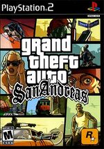 Grand Theft Auto San Andreas box