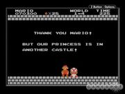 Super Mario Bros thankyoumario screenshot