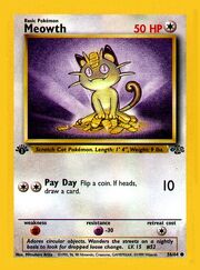 Meowth in the Pokémon Trading Card Game.