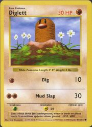 Diglett in the Base Set