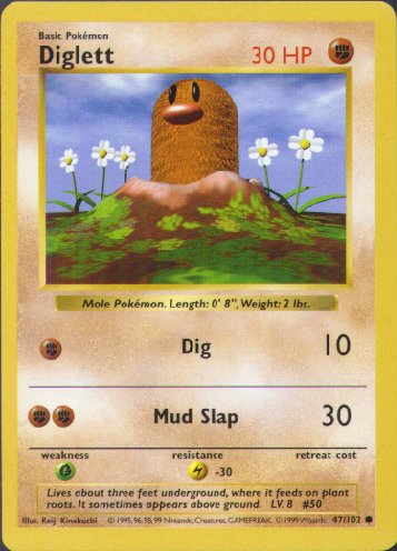 Diglett, Pokémon Vortex Wiki