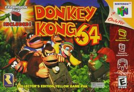 Donkey Kong 64 Box Art
