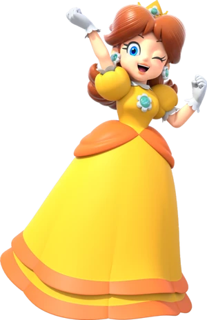 Super Mario party - Daisy Artwork