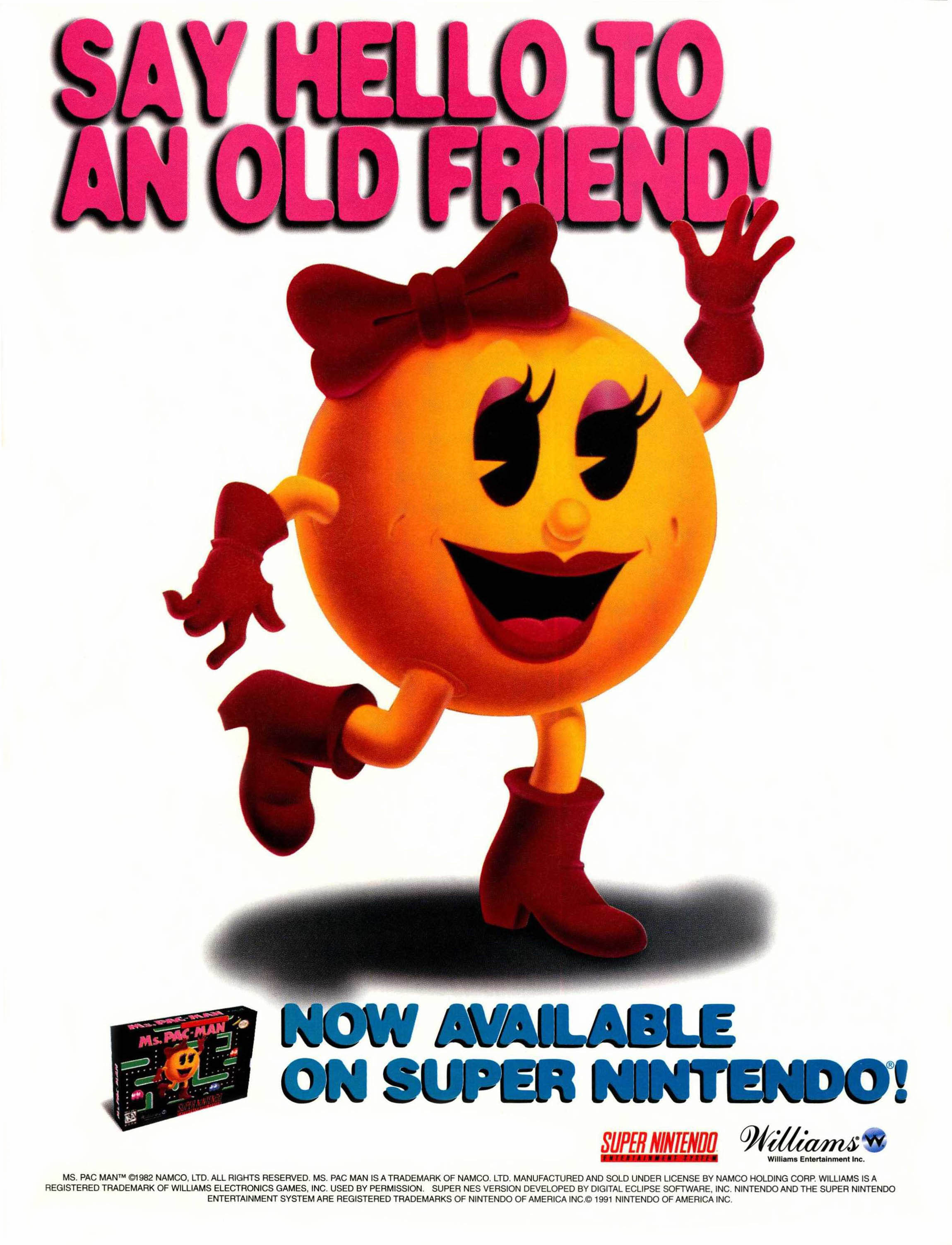 super nintendo ms pacman game summary super nintendo ms pacman game summary