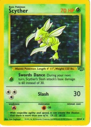 Scyther in the Pokémon Trading Card
Game.