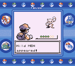 Catching Mew in Pokémon Red and Blue