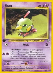 Natu in the Pokémon Trading Card Game.