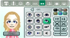 A Mii Being Made