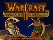 Warcraft II opening screen