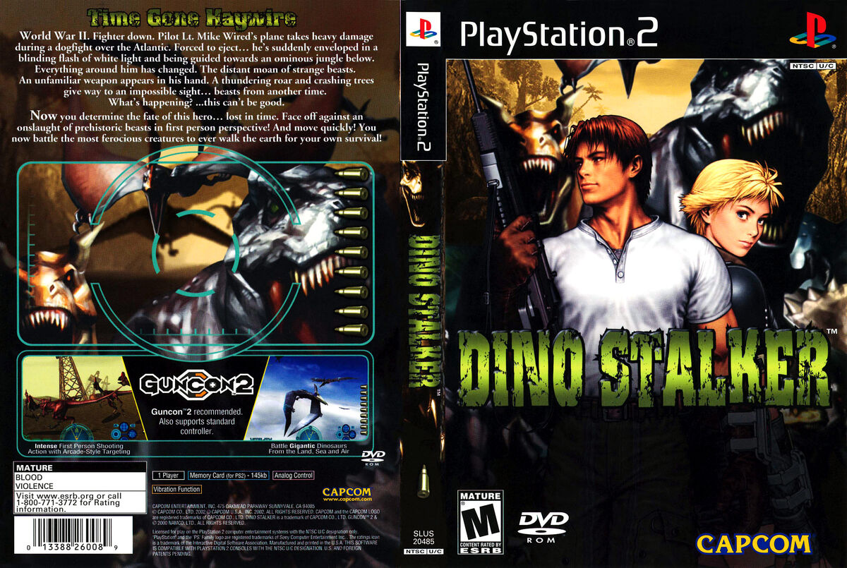 Dino Stalker  Gun Survivor 3: Dino Crisis para Playstation 2 (2002)