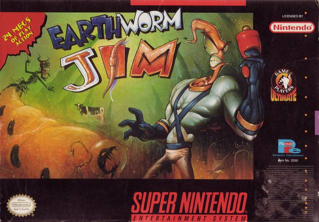 Jogos Antigos - EarthWorm Jim