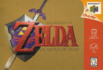 The Legend of Zelda: Ocarina of Time box art