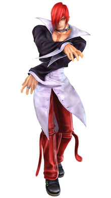 Iori Yagami de The king of fighters 2002